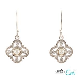 925 Silver Genuine Freshwater Pearl Earrings